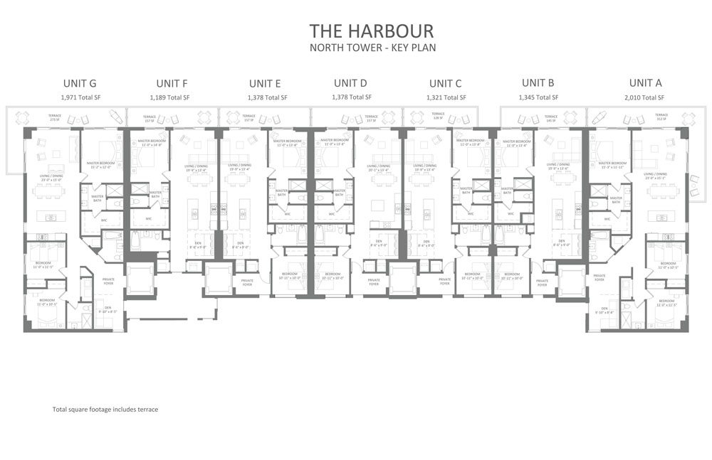 The-Harbour-Key-Plan-North-Tower